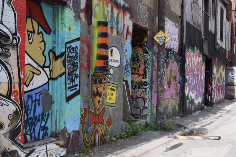 Graffiti Alley Toronto 