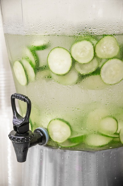 Spa Style Cucumber Water