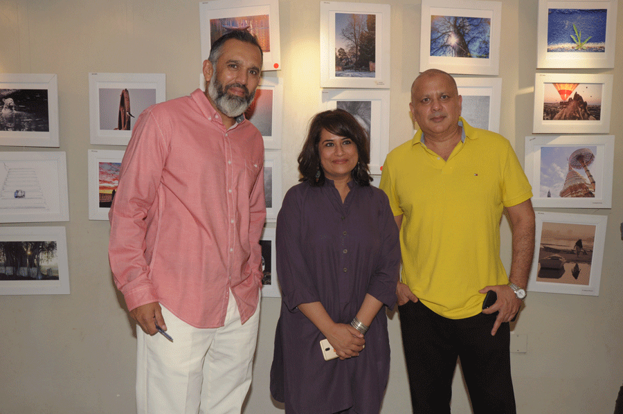 (From left to right) Sajid Dadabhoy, Naeema Kapadia and Ahmed Hussain Kapadia