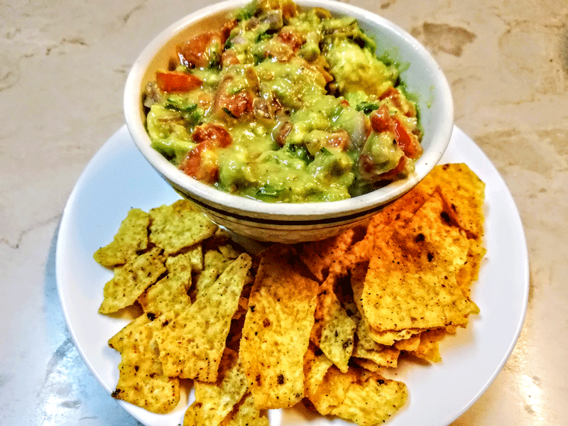 Guacamole or avocado dip 