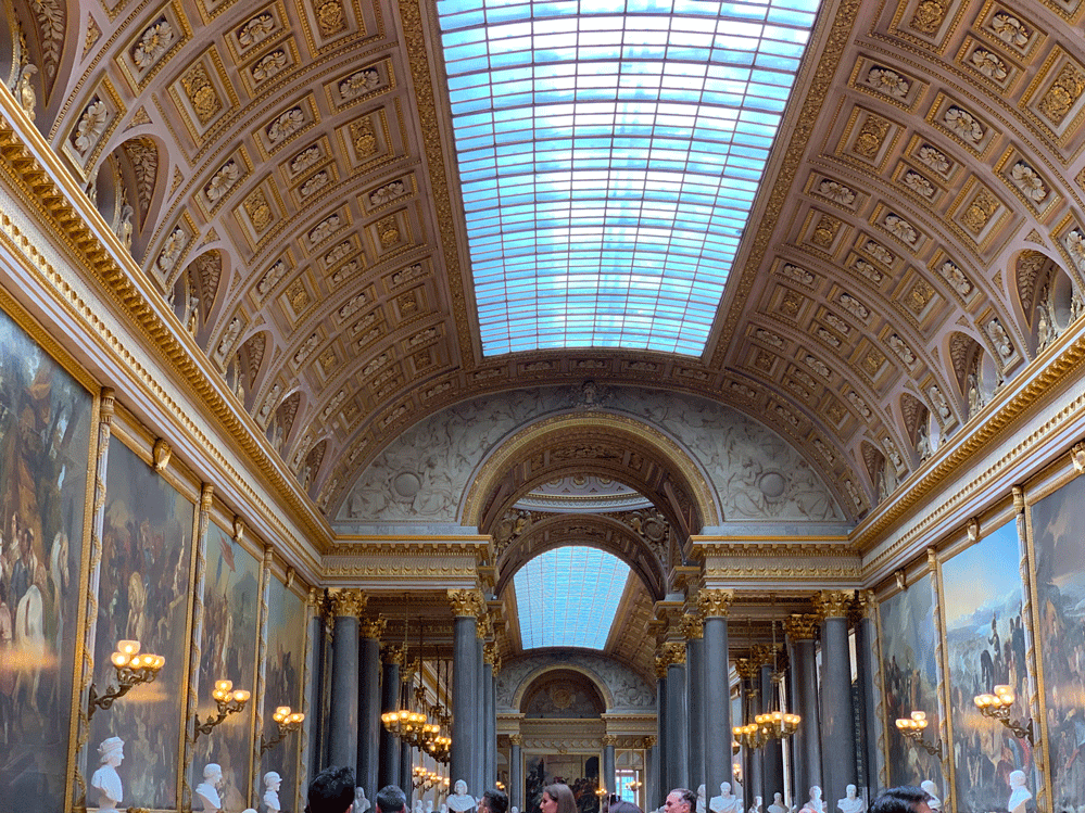 Hall of Great Battles at Versailles kings queens