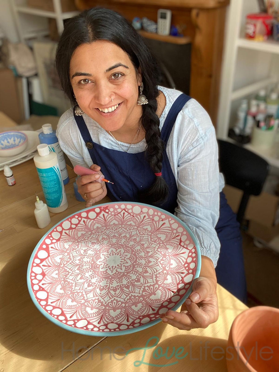 Ceramicist at Home