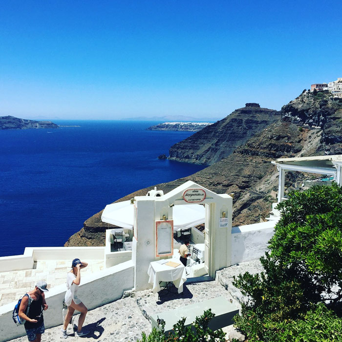 Santorini travel tips 