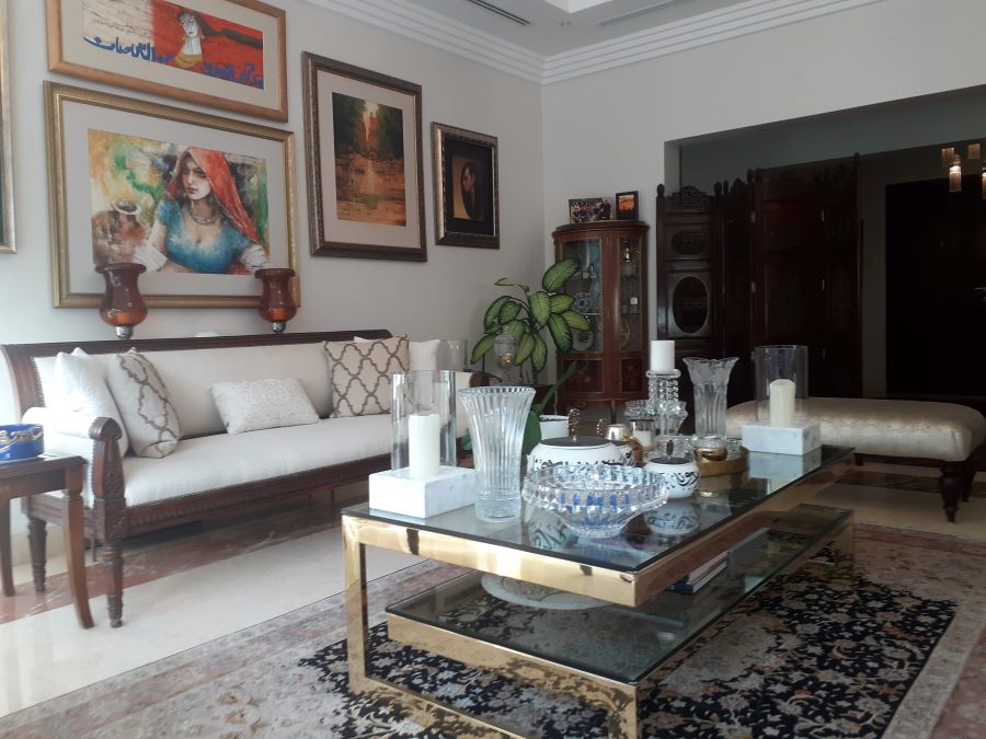 art lover's Dubai villa