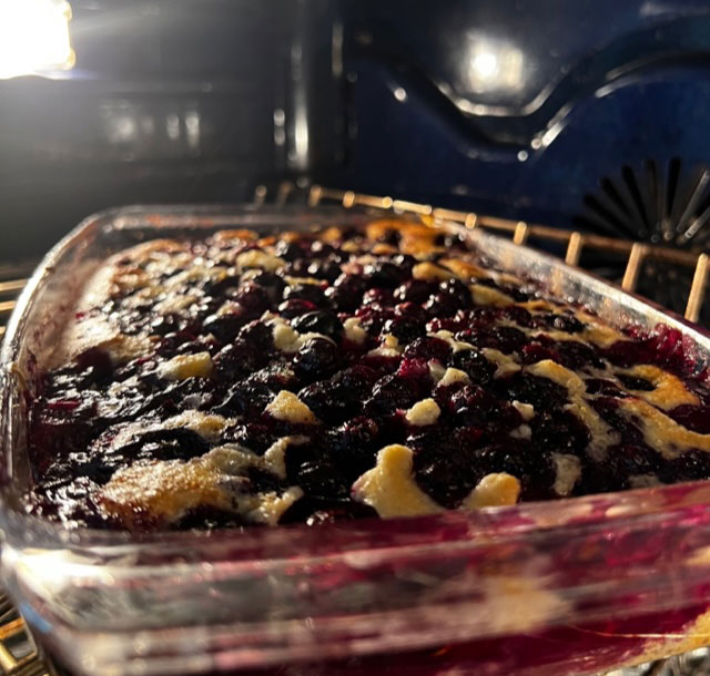 Blueberry & Lemon Cobbler