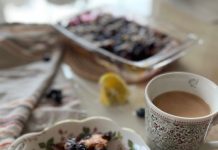 Blueberry & Lemon Cobbler