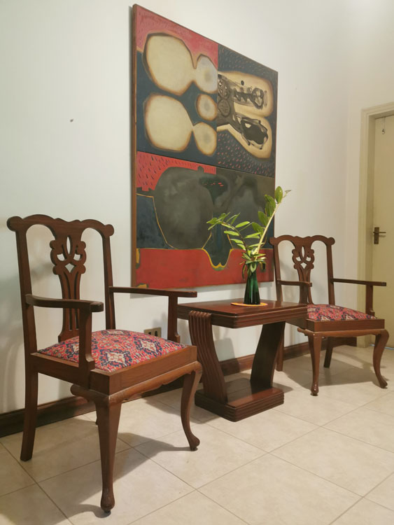 Arty Vibe in a Karachi Home